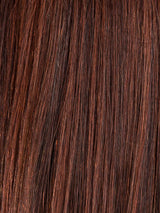 AUBURN ROOTED 33.130.4 | Dark Auburn, Deep Copper Brown, and Darkest Brown Blend with Shaded Roots