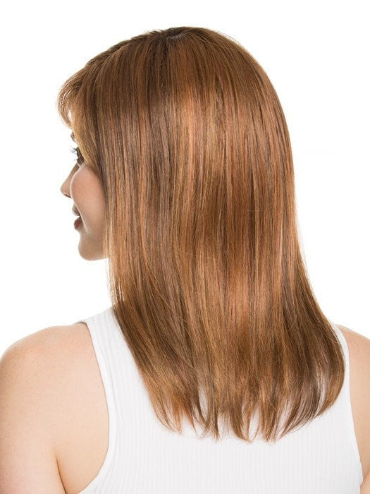 CARRIE by ELLEN WILLE in SAFRAN RED ROOTED 130.29.33 | Dark Copper Red, Copper Red, and Light Copper Red Blend with Dark Auburn Roots