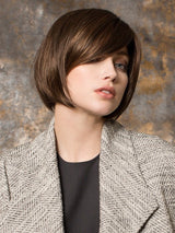 FRESH by ELLEN WILLE in CHOCOLATE ROOTED 830.6.4 | Medium Brown Blended with Light Auburn and Darkest/Dark Brown Blend with Shaded Roots