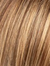 LIGHT BERNSTEIN ROOTED 12.26.27 | Lightest Brown, Light Golden Blonde, and Dark Strawberry Blonde Blend with Shaded Roots