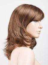 HOT MOCCA ROOTED 830.27.33 | Medium Brown, Light Auburn, Dark Strawberry Blonde, and Dark Auburn Blend with Shaded Roots