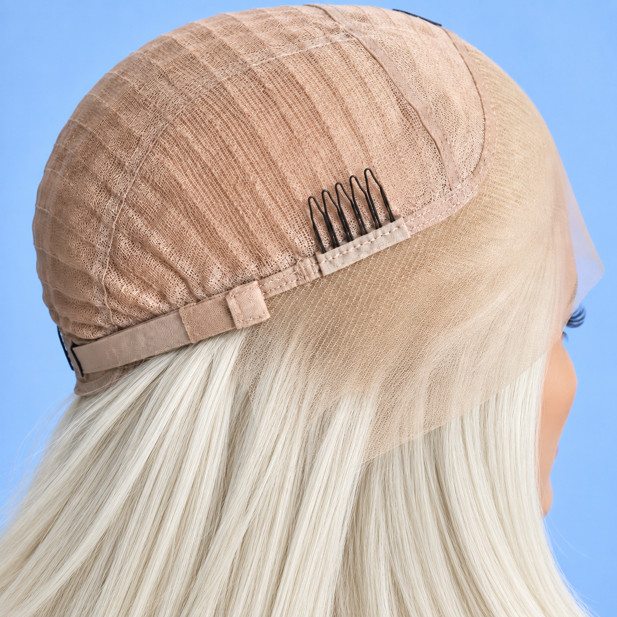 VALERY – 14”  Virgin Human Hair Swiss Lace Front Wig