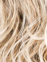 SANDY BLONDE ROOTED 16.22.25 | Medium Blonde, Light Neutral Blonde, and Lightest Golden Blonde blend with Dark Shaded Roots