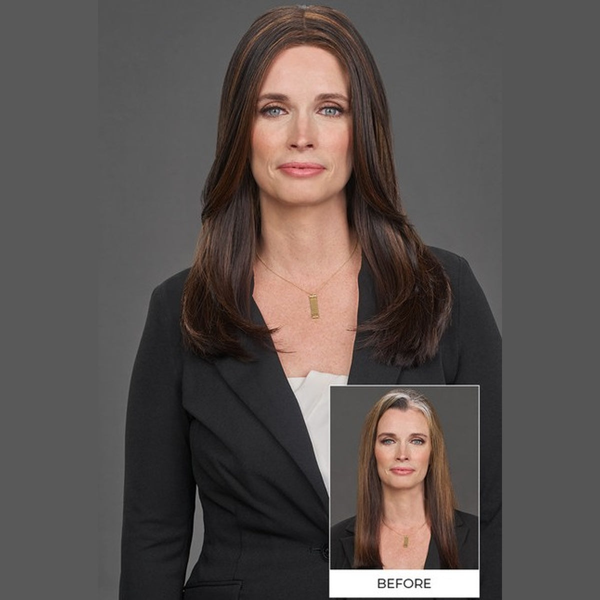 Top Trend Lace HD Straight 18"