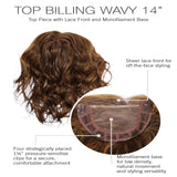 14in Top Billing Wavy TOH