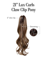 21in Lux Curls Pony