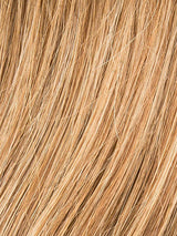 LIGHT BERNSTEIN ROOTED 20.14.27 | Light Auburn, Light Honey Blonde, and Light Reddish Brown Blend and Dark Roots