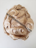 Toupees/Hairpiece, WNE-101H, Full French Lace, 100 % High Quality Remy Human Hair for Men