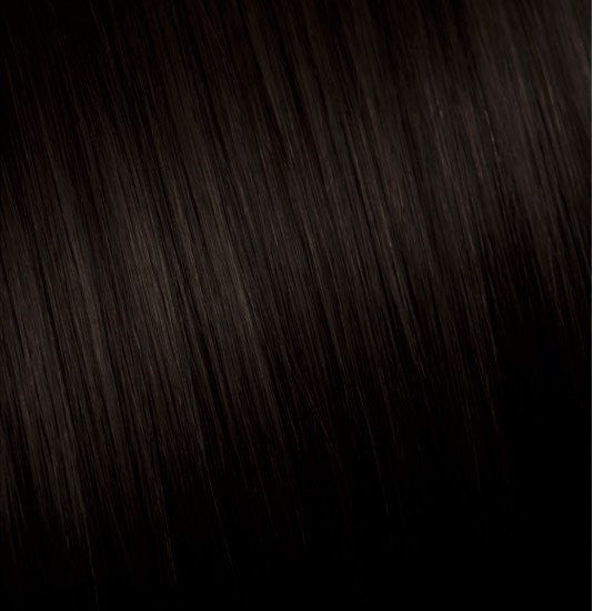 Clip In 100%  High Quality REMY HUMAN HAIR Extensions Dark Brown Color #2