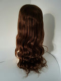 SilkTop GlueLess Wig, Colour Light Brown (# 4).  BodyWave   24" (Inches)