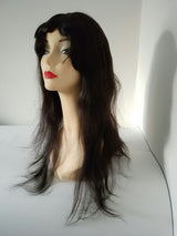 SilkTop GlueLess Wig, Colour Natural Black ( 1B )  Straight    24" (Inches)