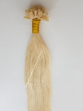 Nail/U Tip Hair Extensions Colour #613 Bleach Blonde  High Grade 24 Inches