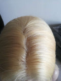 Lace Front (Swiss) Lace Wig Straight   18 Inches Medium Head Size GLUE LESS
