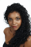 SilkTop GlueLess Wig, Colour Natural Black ( 1B )  CURLY   28" (Inches)