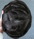 Toupees/Hairpiece, WNE-301, Mono in Center with Poly Coating around.